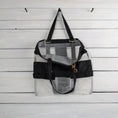 Load image into Gallery viewer, Repurposed Large Reserve Bag Briefcase Tote

