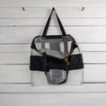 Load image into Gallery viewer, Repurposed Large Reserve Bag Briefcase Tote