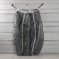 Load image into Gallery viewer, Laundry Bag Gray Tandem Parachute Drogue Comp Velocity Logo Labels