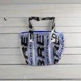 Load image into Gallery viewer, Reusable Market Tote Sabre Parachute Logos lined with Water Resistant Zero Porosity Ripstop