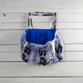 Load image into Gallery viewer, Reusable Market Tote Sabre Parachute Logos lined with Water Resistant Zero Porosity Ripstop