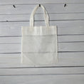 Load image into Gallery viewer, Small Grid White Mesh Medium Tote Bag
