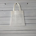 Load image into Gallery viewer, White Mesh Tote Bag
