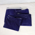 Load image into Gallery viewer, Four Purple Water Resistant Ripstop Zipper Pouches