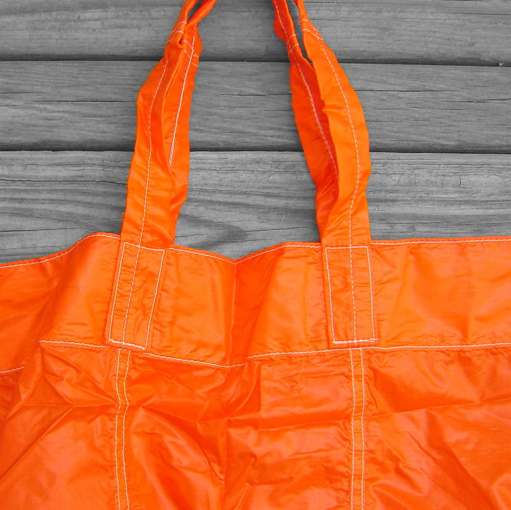 Orange Parachute Slider Briefcase Bag