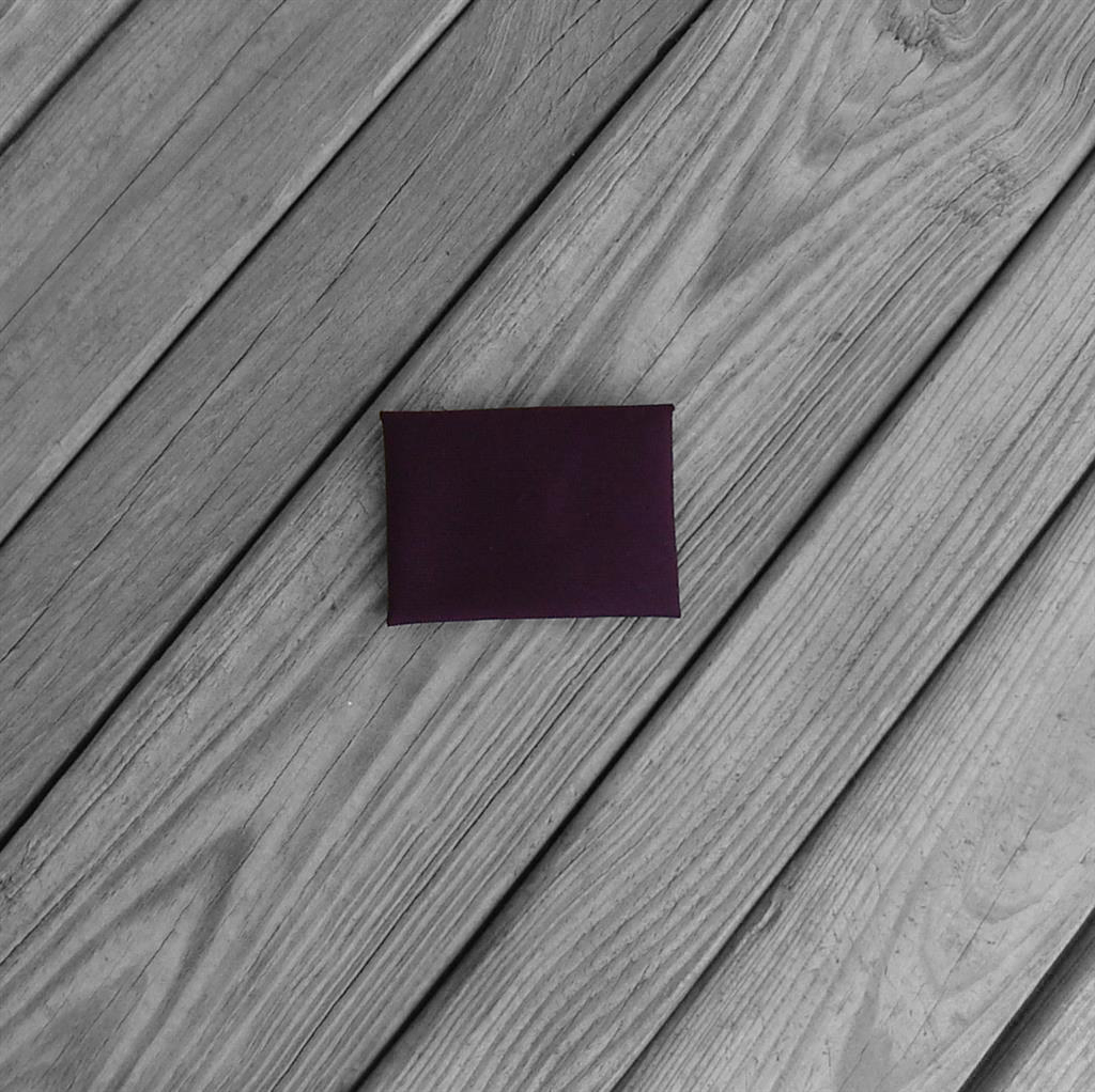 Burgundy Red Cordura Mini Wallet Card Envelopes with Plastic Snaps