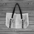 Load image into Gallery viewer, Reusable Parachute Bag 7 Cell PD-193 Logo Market Tote Black Handles
