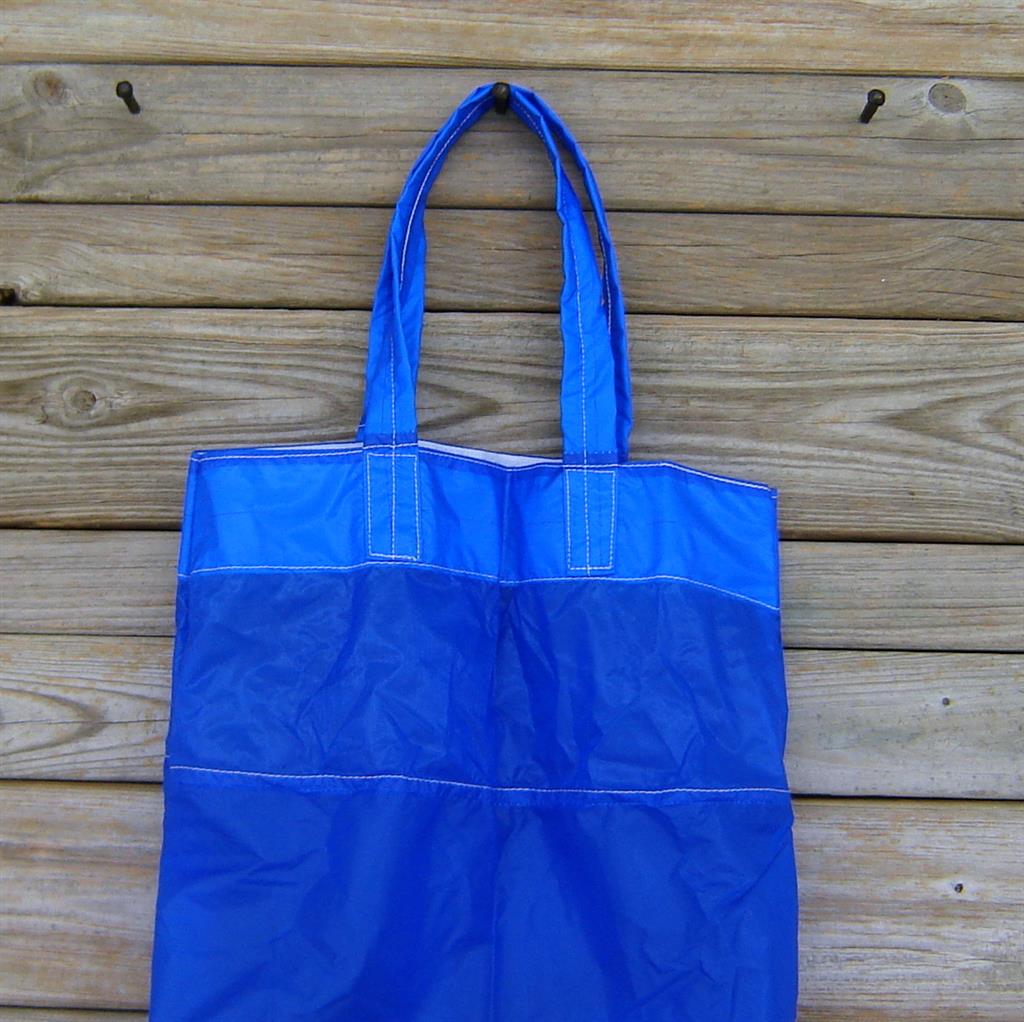 Parachute Bag : Medium Royal Blue Parachute Slider Zero Porosity Ripstop Nylon