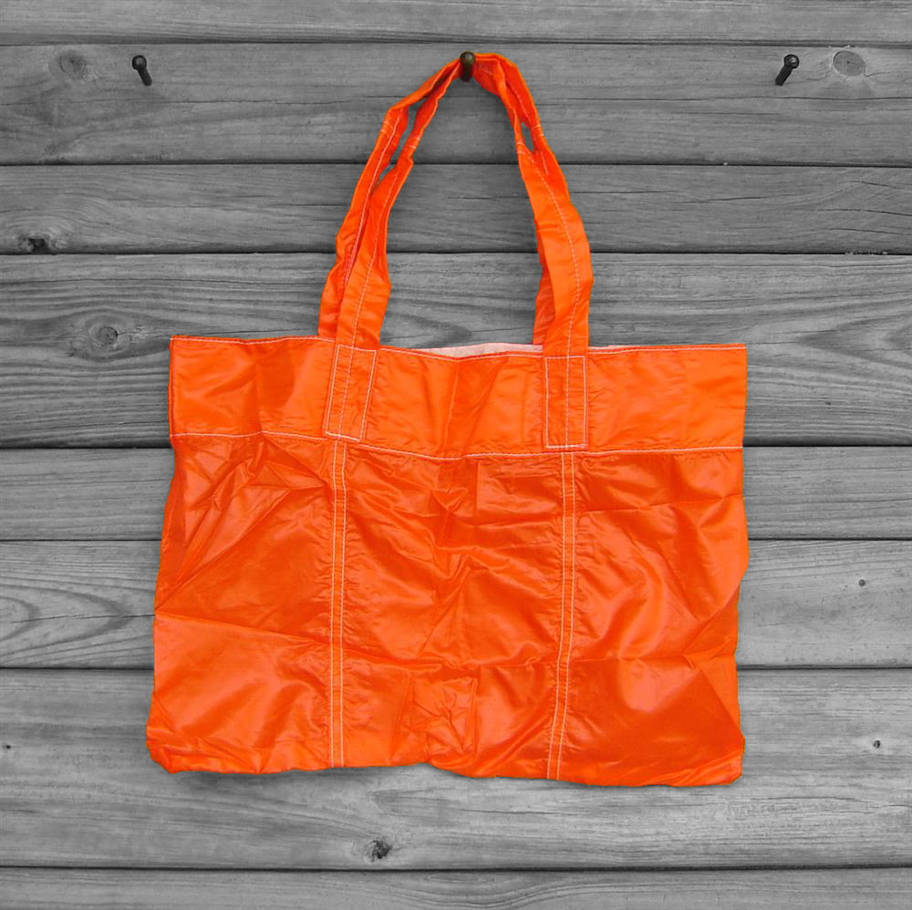 Orange Parachute Slider Briefcase Bag