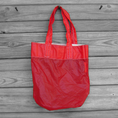 Load image into Gallery viewer, Small Red Market Tote Parachute Slider Bag
