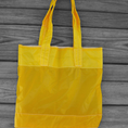 Load image into Gallery viewer, Small Yellow Gold Parachute Slider Tote Water Resistant Zero Porosity Nylon Ripstop