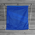 Load image into Gallery viewer, Royal Blue Zero Porosity Ripstop Nylon Drawstring Backpack Comp Velocity Logo
