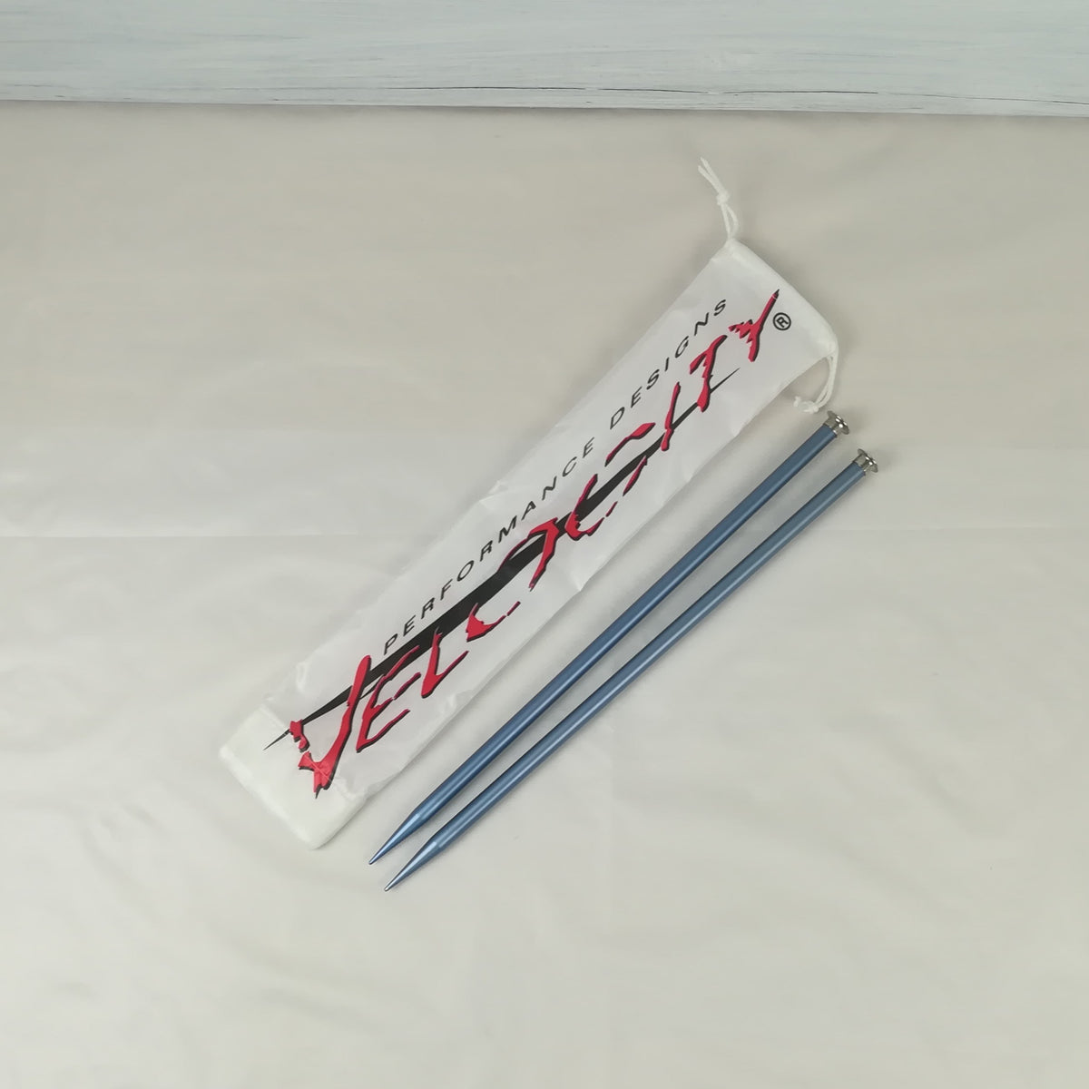 Velocity Parachute Logo Labels Drawstring Bag