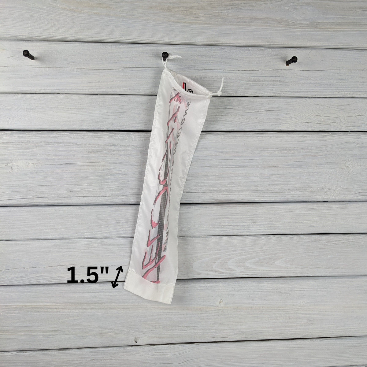 Velocity Parachute Logo Labels Drawstring Bag