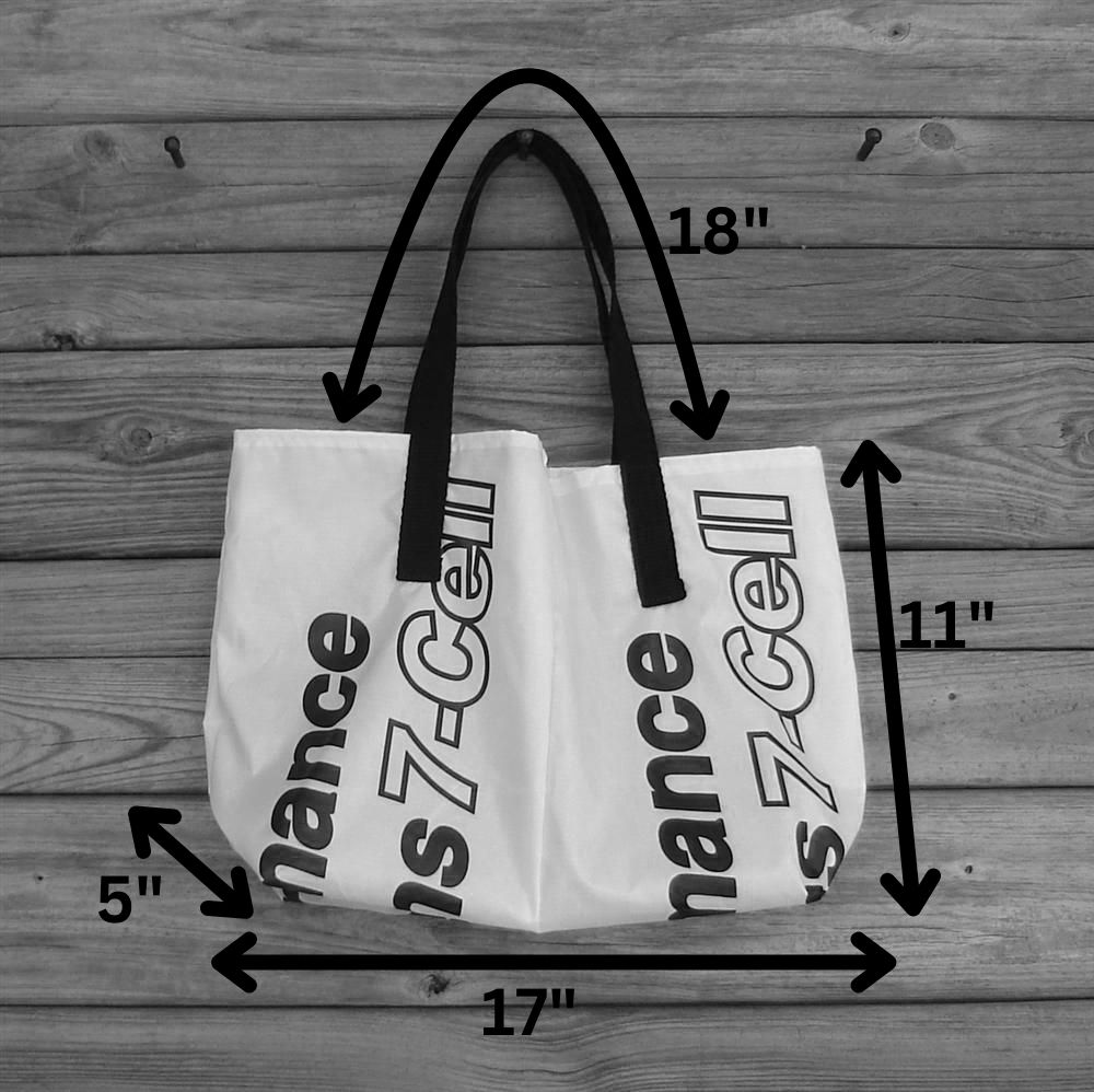 Reusable Market Bag PD 7 Cell Parachute Logos