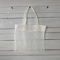 Load image into Gallery viewer, Medium White Mesh Tote Bag
