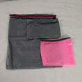 Load image into Gallery viewer, Silky Ripstop Zipper Pouches: One Pink, Two Gray
