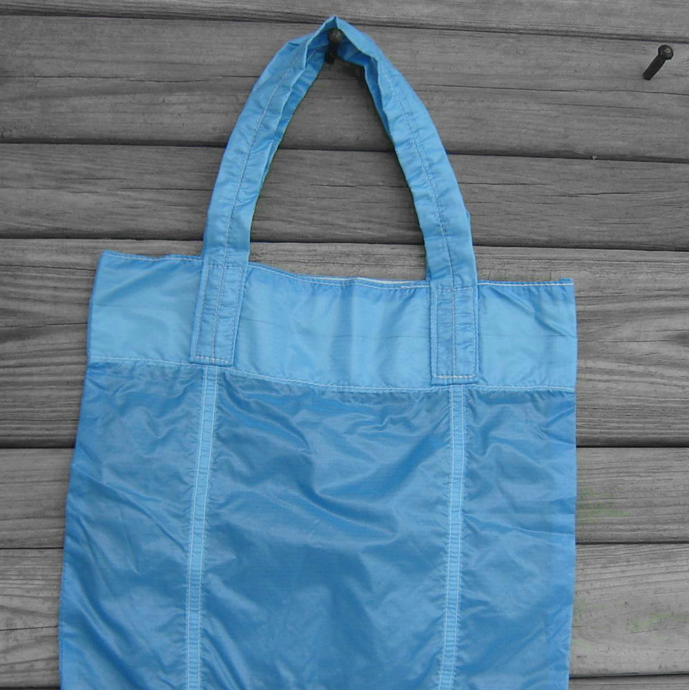Parachute Briefcase Bag Blue Slider