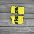 Load image into Gallery viewer, Two Yellow PD Flag Zipper Pouches
